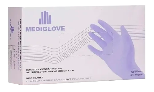 Guantes Nitrilo Violeta