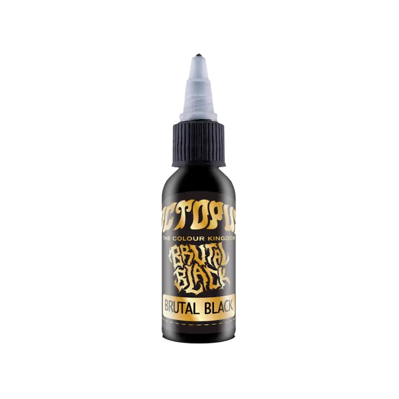 Tinta Octopus Brutal Black 1 Oz