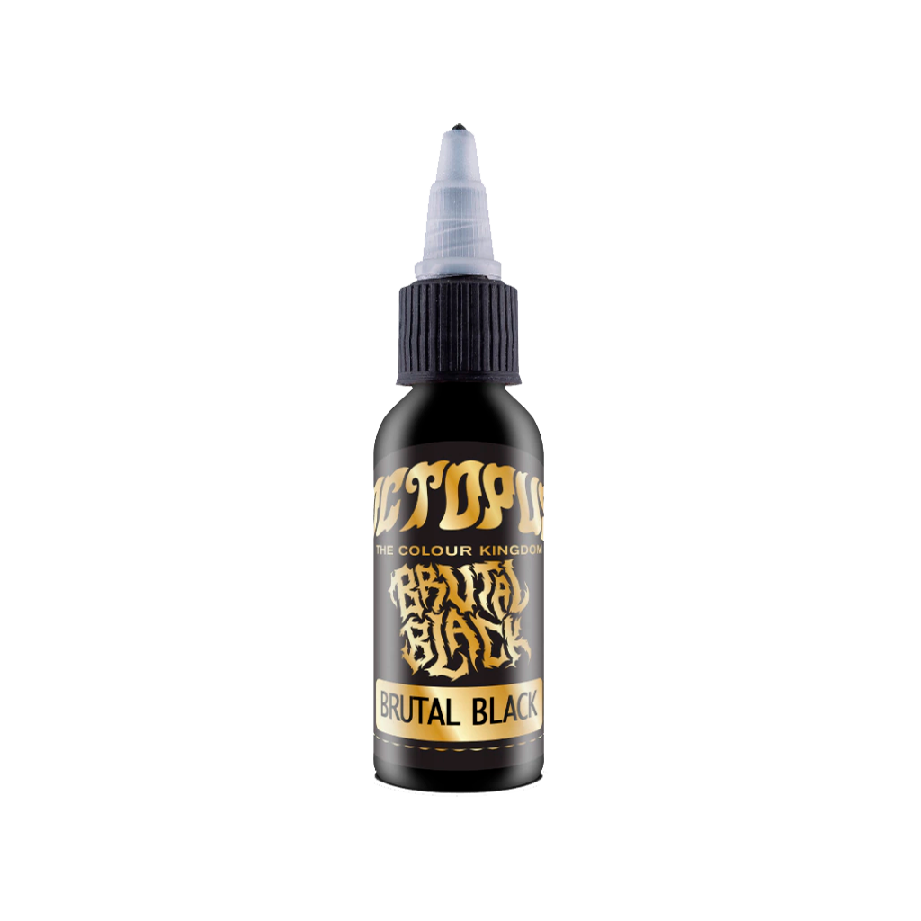 Tinta Octopus Brutal Black 1 Oz