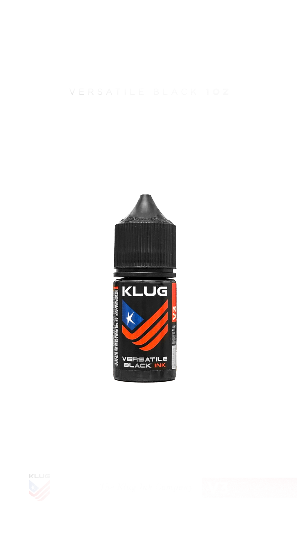 Tinta Klug Versatile Black 1 Oz