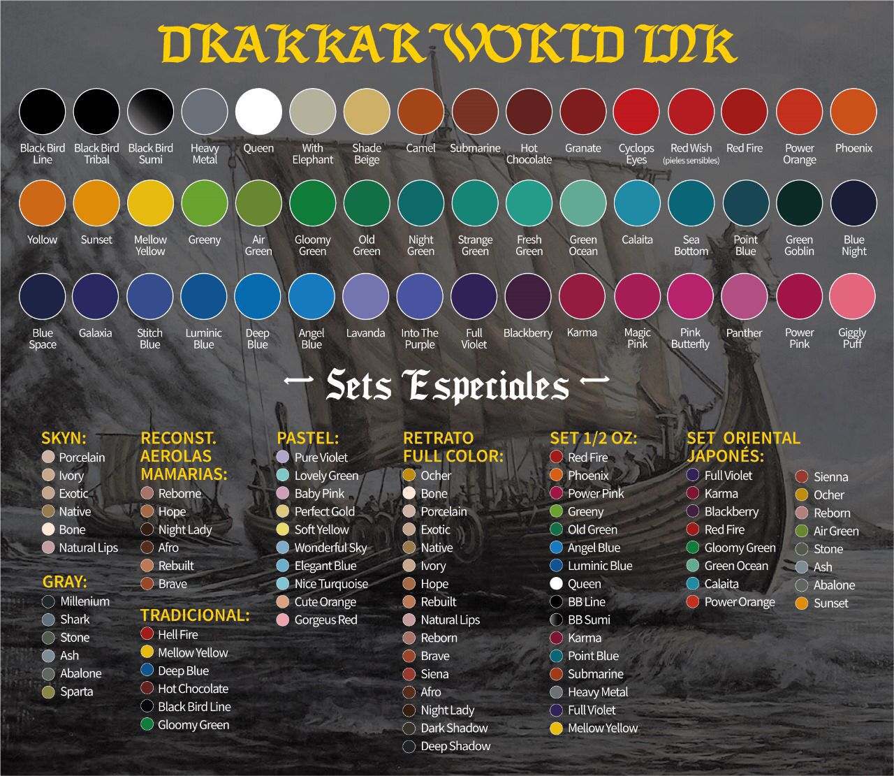 Tintas Drakkar Varios Colores 1 Oz