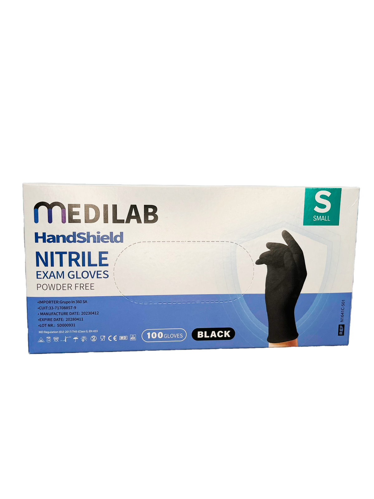 Guantes Nitrilo Negro