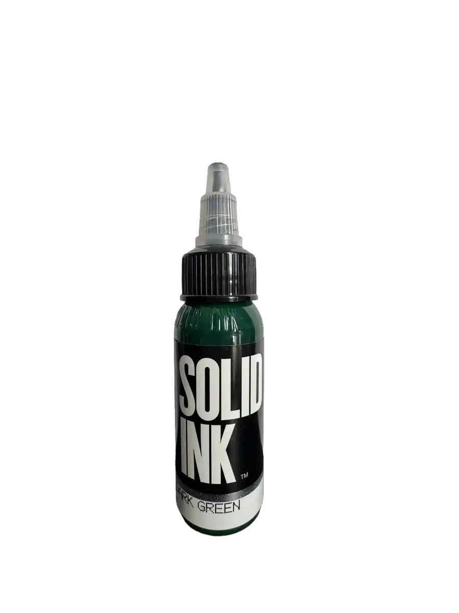solid inks - dark green