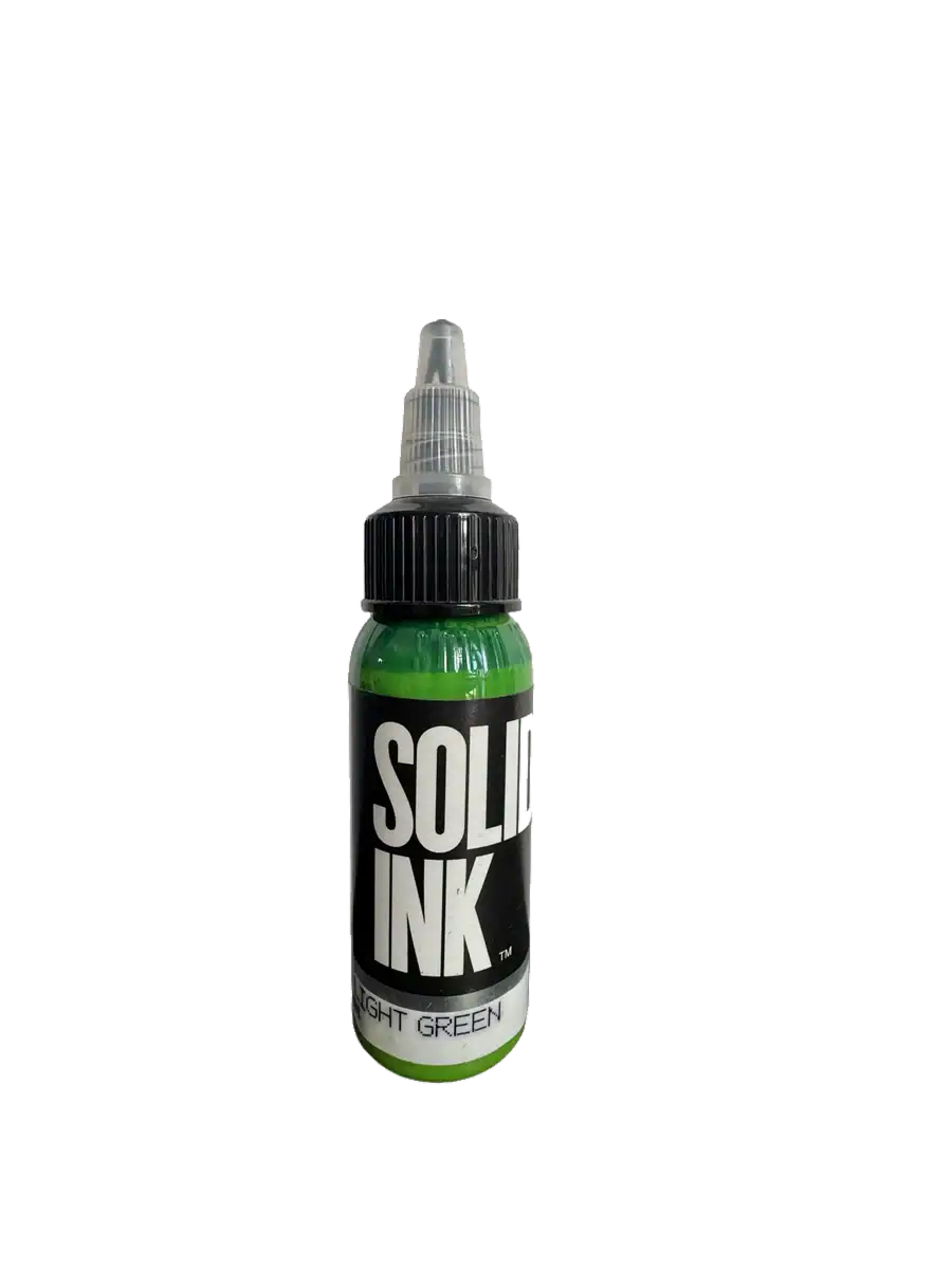 solid inks - light green