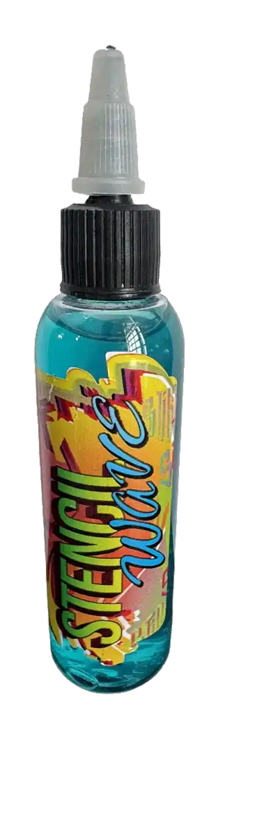stencil wave - blue - 75ml