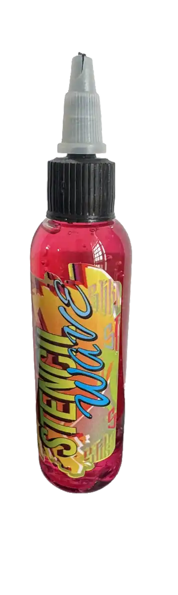 stencil wave - red - 75ml